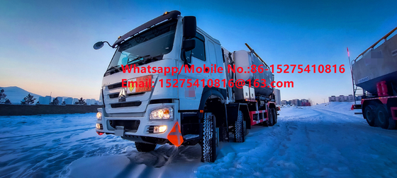Prix unique bon marché Fiabilité de la sécurité Chine Chariots de roulement en vrac 15/20/25Tonne Explosif pétrolier d'ammoniac lourd Émulsion ANFO Chariot MMU MEMU Pour la Mongolie DR CONGO PERU Ghana Mining Blasting BCLH/BCRH/BCZH