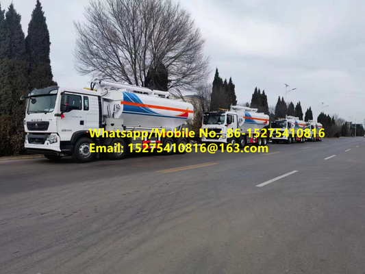 Une bonne qualité sur mesure HOWO 15/20/25T BCLH-15 Explosif ammonium granulaire mixte sur place ANFO Emulsion de camion explosif mobile Unité de fabrication