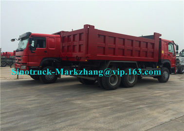 Camion de décharge de 6x4 d'occasion SINOTRUK HOWO Tonnes 10 roues Camion de décharge d'occasion