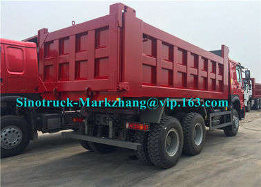 Camion de décharge de 6x4 d'occasion SINOTRUK HOWO Tonnes 10 roues Camion de décharge d'occasion