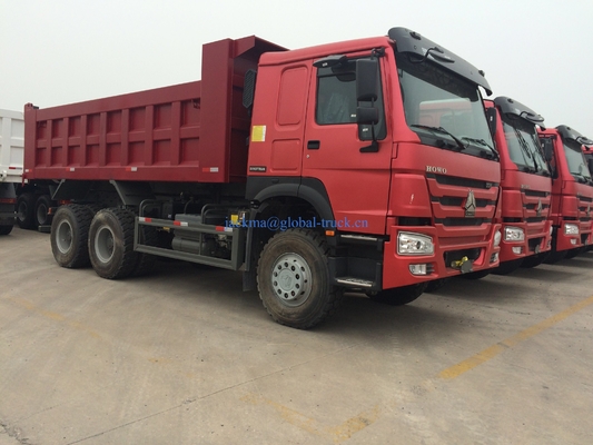 Camion de décharge de 6x4 d'occasion SINOTRUK HOWO Tonnes 10 roues Camion de décharge d'occasion