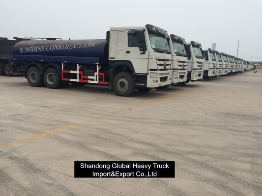 Sinotruk HOWO 4X2 6X4 6 roues 10 roues 5000 litres 10000 litres 20000 litres asperger de l'eau Bowser camion camion de l'eau camion pétrolier camion