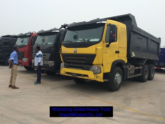 Camion lourd 6x4 à moteur diesel de 40 tonnes de capacité de charge Système de freinage ABS