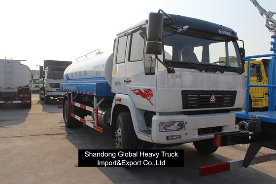 Sinotruk Shacman 4*2 Lh/Rhd 340 chevaux Cisterne à carburant Camion de déchargement Nouveau utilisé