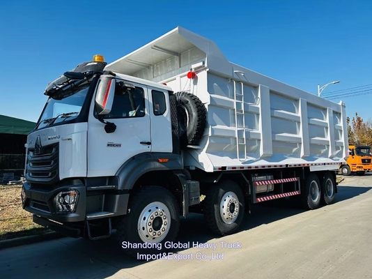 Sinotruck Howo 50 tonnes Camions à décharge 8x4 375 ch Euro2 Lourds Camions à décharge neufs et usagés
