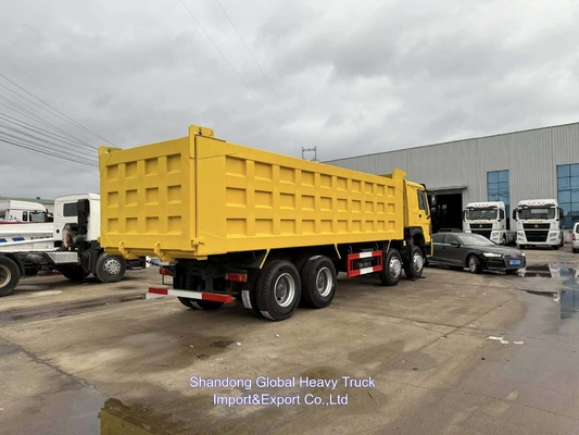 Sinotruck Howo 50 tonnes Camions à décharge 8x4 375 ch Euro2 Lourds Camions à décharge neufs et usagés