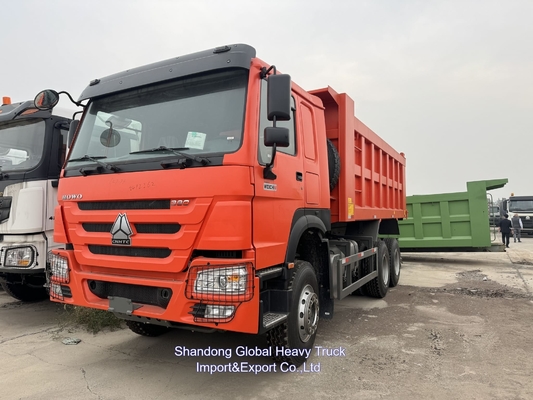 Chinois Sinotruck Howo 371 Tireur d'occasion 6x4 30 Tonnes Canter Tireur d'occasion