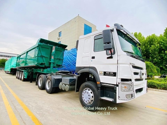 Sinotruk HOWO Nouveau / d'occasion 371HP Euro 2 6X4 Rhd À main droite Voiture de camionnage Tête de remorque