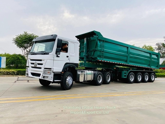 10 roues 6X4 40t Sinotruk HOWO conteneur remorque de fret tracteur tête de camion