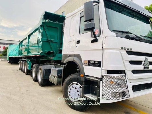 10 roues 6X4 40t Sinotruk HOWO conteneur remorque de fret tracteur tête de camion