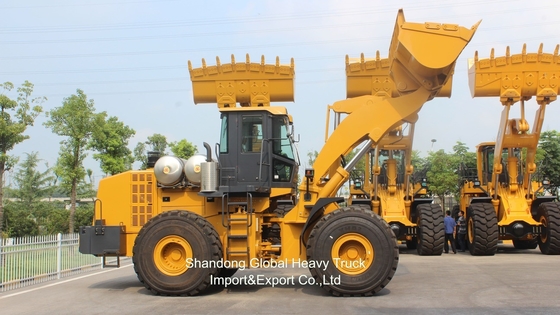 Tracteur de construction hydraulique à charge lourde 4 Wd mini chargeur avant à roues