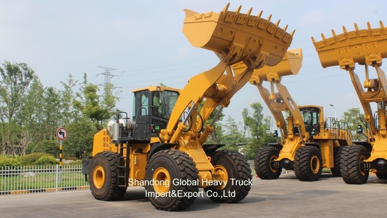 Tracteur de construction hydraulique à charge lourde 4 Wd mini chargeur avant à roues