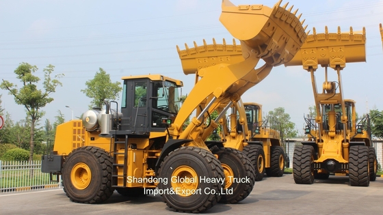 Nouveau Zl958 OEM Tracteur de construction hydraulique à charge lourde 4 Wd Mini chargeur avant à roues