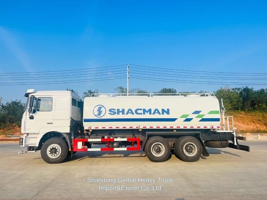 Chauffeur de réservoirs d'eau Shacman 20m3 F2000 6×4 Chauffeur d'arrosage
