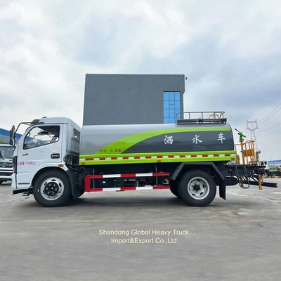 8000-10000L Camion à réservoir d'eau mobile Camion à réservoir d'eau Foton Sprinkler