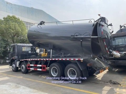 Camion de pompage haute pression FAW 6X4, capacité 20000L, pour le nettoyage efficace des égouts