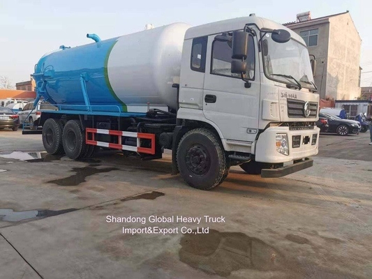 16cbm Shacman Véhicule d'aspiration fécale Cisterne pour les eaux usées Cisterne pour les eaux usées