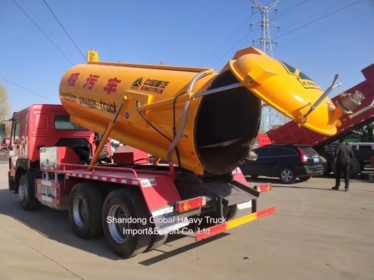 Dongfeng 6X4 18cbm 18tons Chariot-citerne à aspiration à vide Chariot-citerne à aspiration à vide
