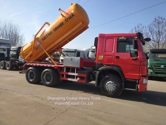 Dongfeng 6X4 18cbm 18tons Chariot-citerne à aspiration à vide Chariot-citerne à aspiration à vide