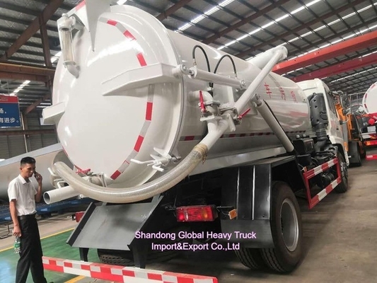 Nouveau camion HOWO aspirateur d'eaux usées 12000 litres combiné aspirateur jetter camion à vendre