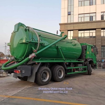 Sinotruk 371HP 18000L aspirateur à aspiration pour les eaux usées camion-citerne prix d'usine
