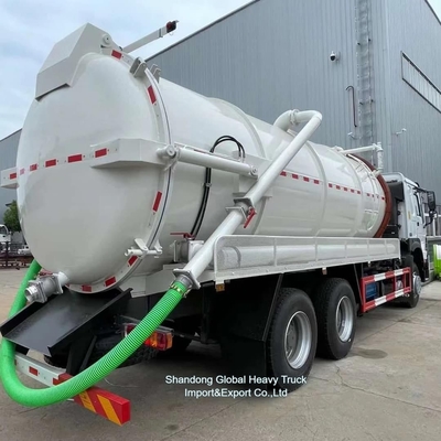 Sinotruk HOWO 6X4 20cbm réservoir d'aspiration d'égouts à vide