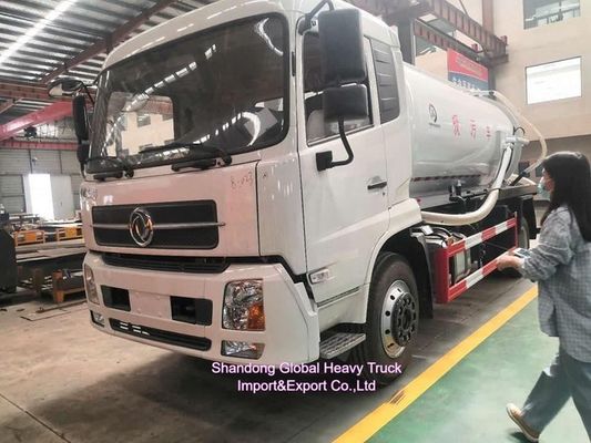DONGFENG 4*2 5000L camion d'égout sous vide avec 280 chevaux pour une collecte efficace des boues