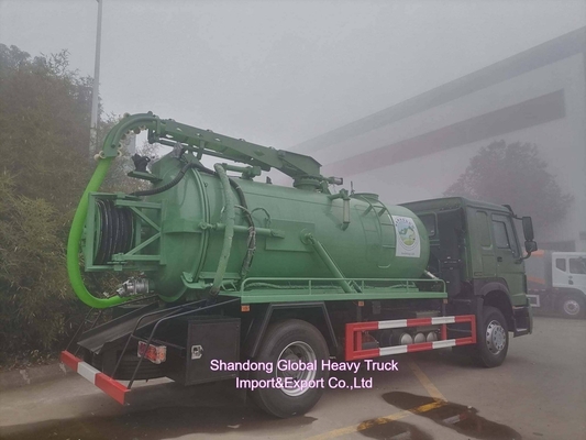 Sinotruk 371HP 18000L aspirateur à aspiration pour les eaux usées camion-citerne prix d'usine