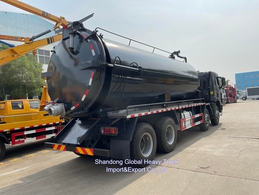 Chine Vente d'usine 20cbm camion d'aspiration d'eaux usées pour les besoins environnementaux d'assainissement