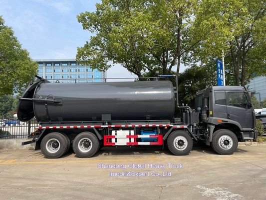 FAW 6X4 pompe à haute pression 20000L 20 tonnes aspirateur de nettoyage des égouts