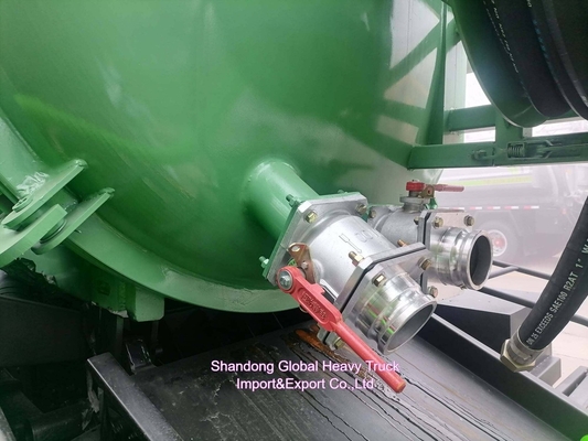 Prix d'usine 8*4 380hp Chariot d'aspiration à eaux usées Dongfeng châssis 18000L réservoir