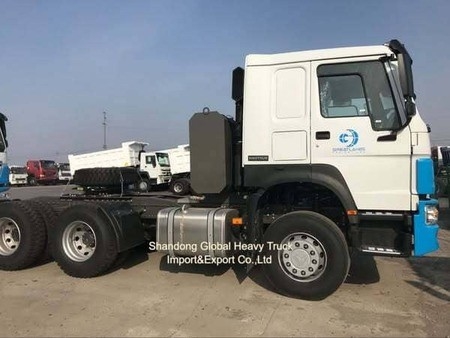 Sinotruk HOWO Nouveau / d'occasion 371HP Euro 2 6X4 Rhd À main droite Voiture de camionnage Tête de remorque