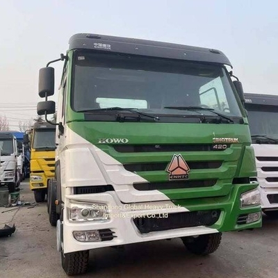 Howo 6x4 camion tracteur utilisé Sinotruk LHD RHD longue distance conduite remorque tête de camion