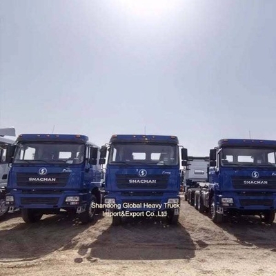Tracteur Shacman 6X4 Tracteur de chargement lourd 371HP Prime Mover Tracteur à roues Dongfeng