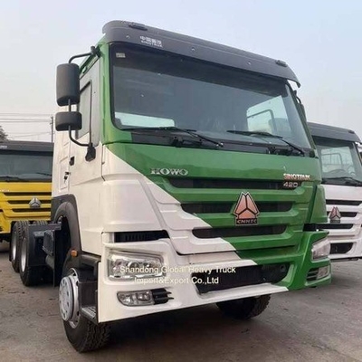 Howo 6x4 camion tracteur utilisé Sinotruk LHD RHD longue distance conduite remorque tête de camion