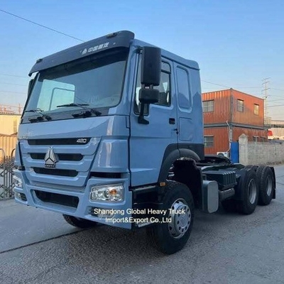 371 chevaux et 420 chevaux Sinotruck HOWO A7 6X4 camions tracteurs avec 12.00R20 pneus