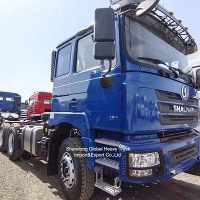 Tracteur routier Shacman 6X4 371CV avec pneus 12.00R20 pour charges lourdes