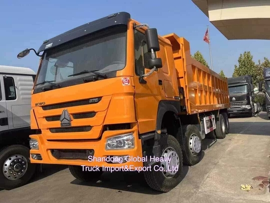Bonne qualité 371HP 375HP 6*4 10 roues utilisées HOWO camion de décharge camion à bascule pour le marché africain