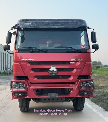 Transmission manuelle Sinotruk HOWO 380 HP 6X4 Taper / Dumper / Camion à décharge