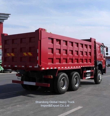 Transmission manuelle Sinotruk HOWO 380 HP 6X4 Taper / Dumper / Camion à décharge