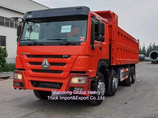 Transmission manuelle Sinotruk HOWO 380 HP 6X4 Taper / Dumper / Camion à décharge