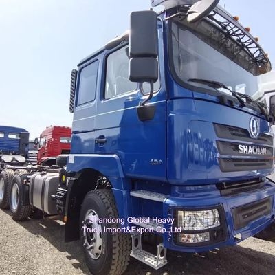 Tracteur routier Shacman 6x4 avec moteur Weichai et capacité de charge de 60t pour le transport lourd
