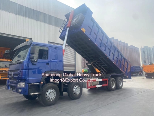 Chine HOWO camion de décharge à bascule 8X4 12 roues camions de décharge RC HOWO 8*4 camion de décharge HOWO
