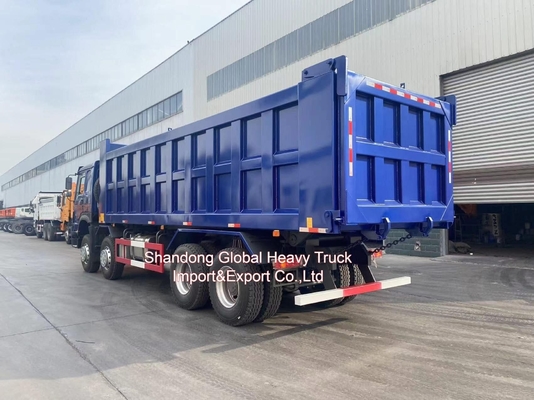 Chine HOWO camion de décharge à bascule 8X4 12 roues camions de décharge RC HOWO 8*4 camion de décharge HOWO