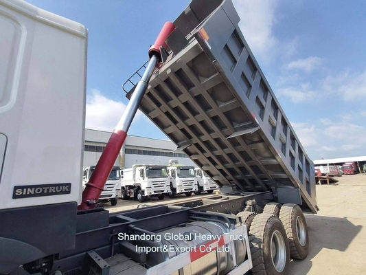 Sinotruck 6X4 HOWO 10 roues lourd 18 19 20cbm 20m3 Nouveaux camions d'occasion qui renversent le camion de renversement