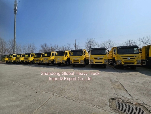 Camion lourd national chinois HOWO 6X4 371HP Camion déchargeurCamion lourd national chinois