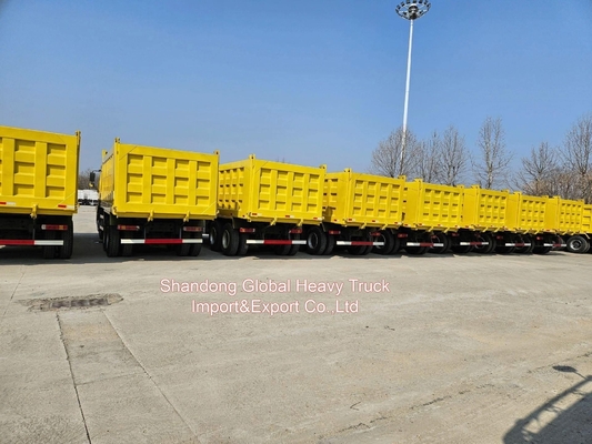Camion lourd national chinois HOWO 6X4 371HP Camion déchargeurCamion lourd national chinois