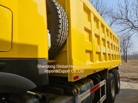 Camion lourd national chinois HOWO 6X4 371HP Camion déchargeurCamion lourd national chinois