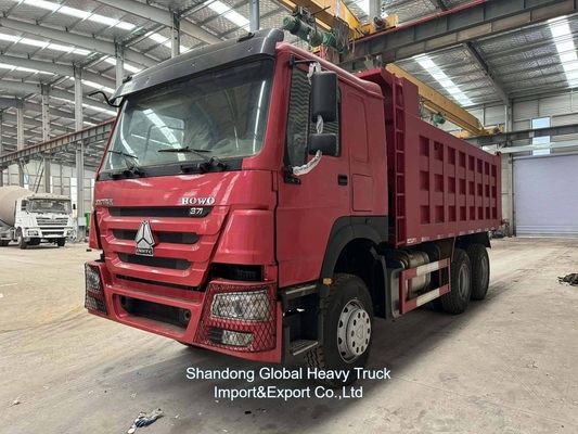 Transmission manuelle Sinotruk HOWO 380 HP 6X4 Taper / Dumper / Camion à décharge