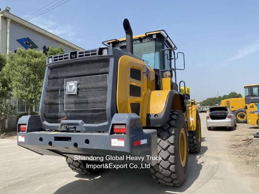 Nouvelle vente à chaud 5 tonnes 4X4 moteur mini diesel chargeur de roue avant Zl50gn avec 3,0m3 Rock Bucket